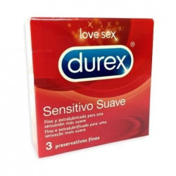 Preservativo Durex Sensitivo suave 3 uni.