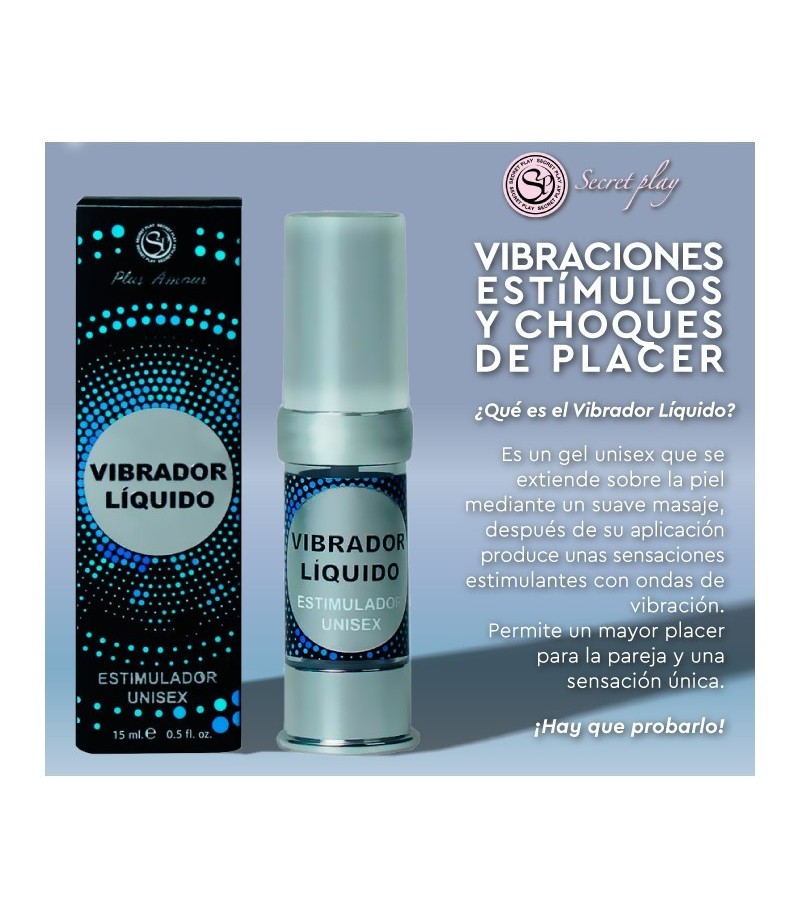 Vibrador liquido estimulador unisex