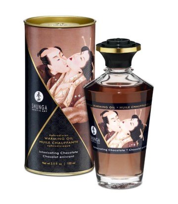 Shunga aceite sabor chocolate calor