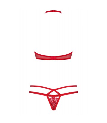 Conjunto Obsessive rojo 838 2 piezas