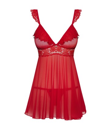 Conjunto Obsessive babydoll rojo