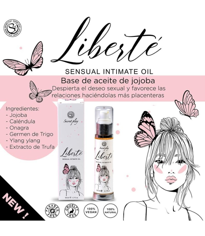 Aceite hidratante íntimo Liberté Aceite hidratante íntimo Liberté