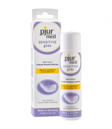 Lubricante base agua sensitive Pjur 100ml