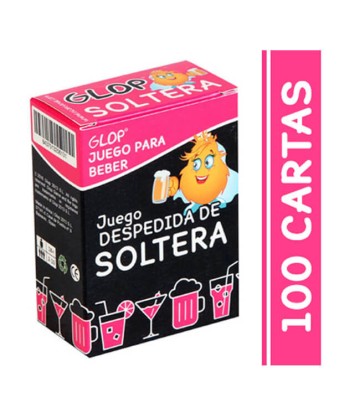 Juego cartas Glop despedida soltera para beber