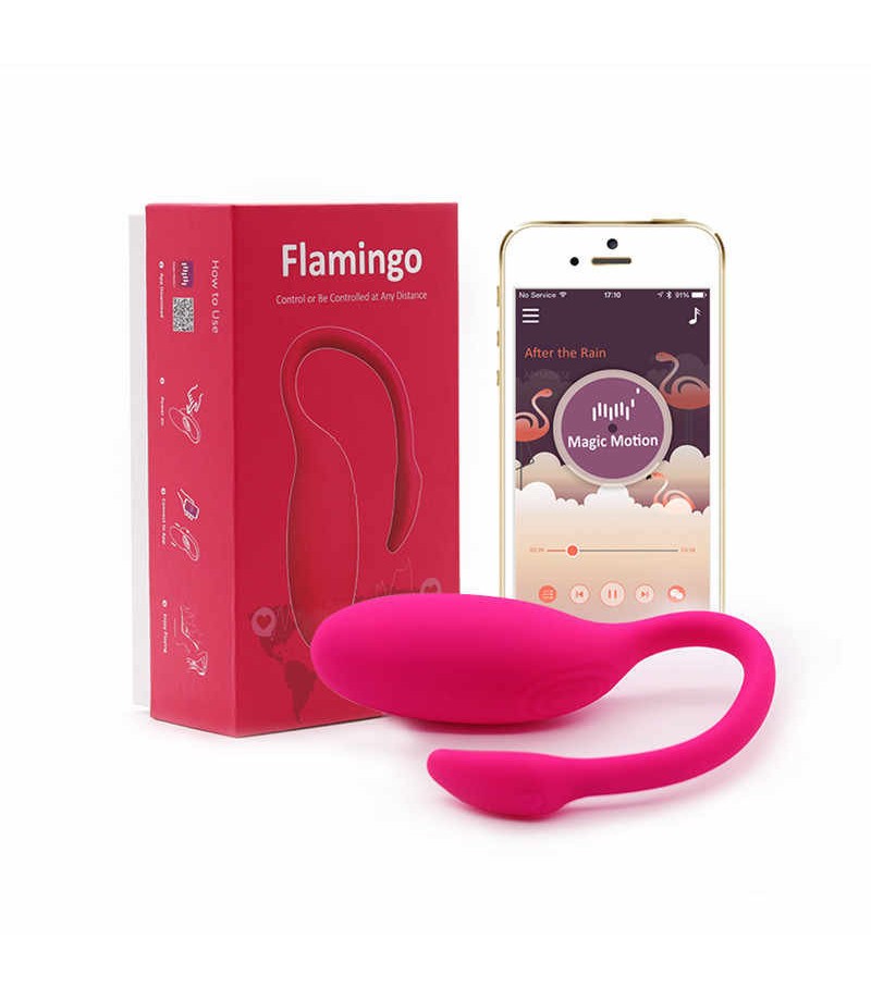 Bola huevo vibrador Flamingo Bola huevo vibrador Flamingo