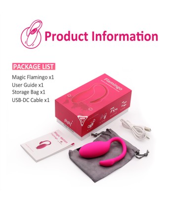 Bola huevo vibrador Flamingo