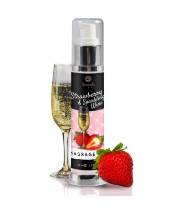 Aceite de masaje fresas y cava