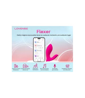 Vibrador Flexer Lovense APP